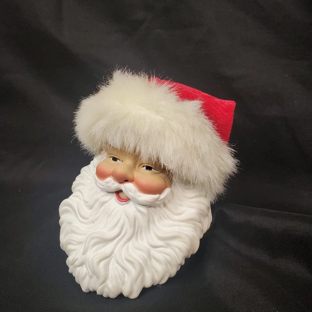 Rockin' Around The Christmas Tree Santa‎ HEAD ONLY Replacement St. Nicholas